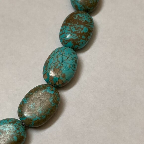 Turquoise Toggle Bracelet 7.25" - Picture 4 of 6